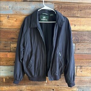 Weatherproof Men's black Windbreaker